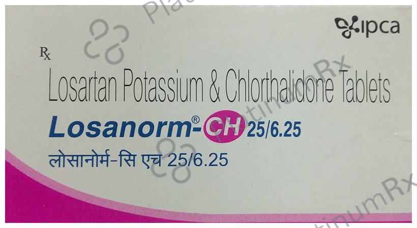 Losanorm-CH 25/6.25 Tablet