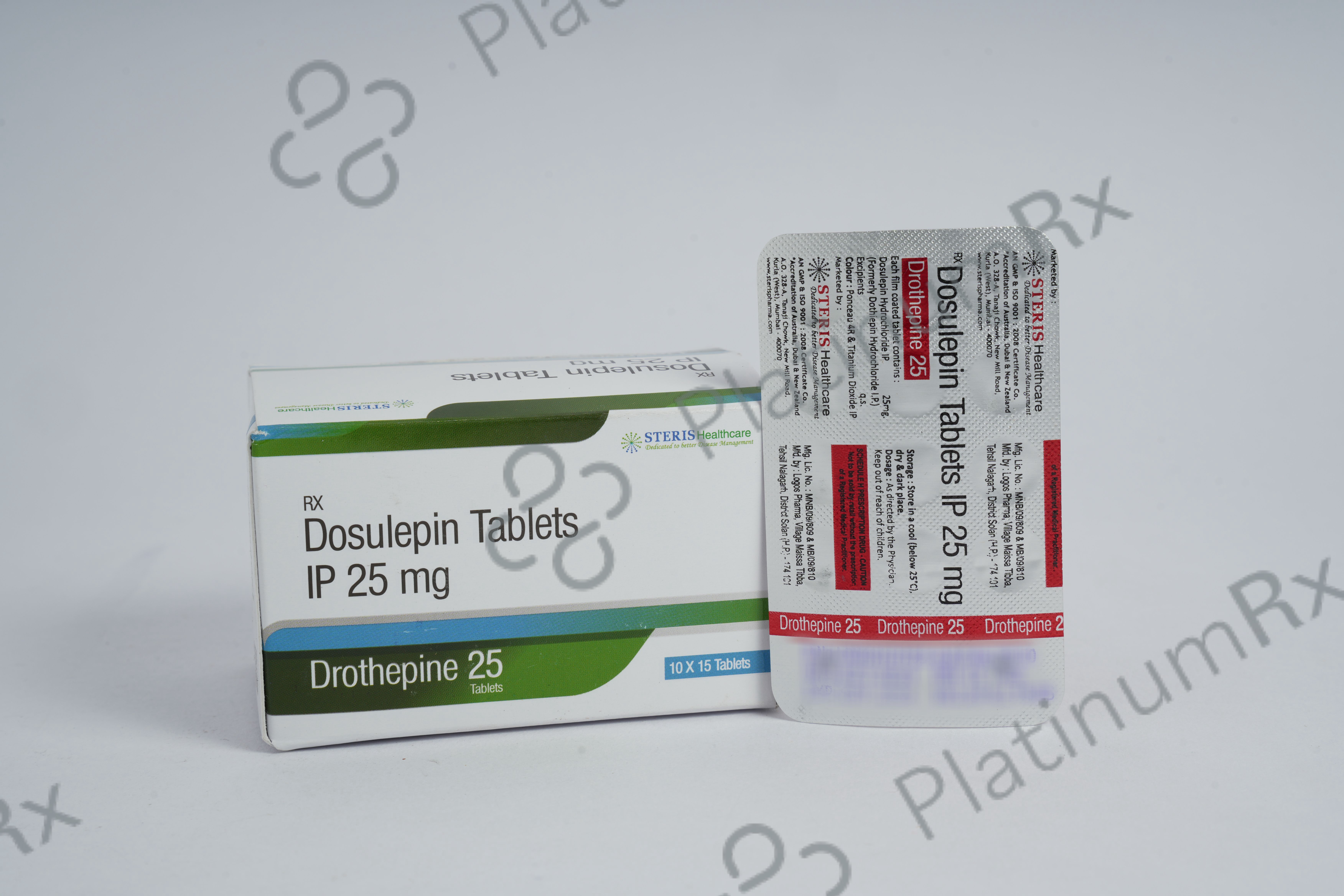 Drothepine 25mg Tablet 15s