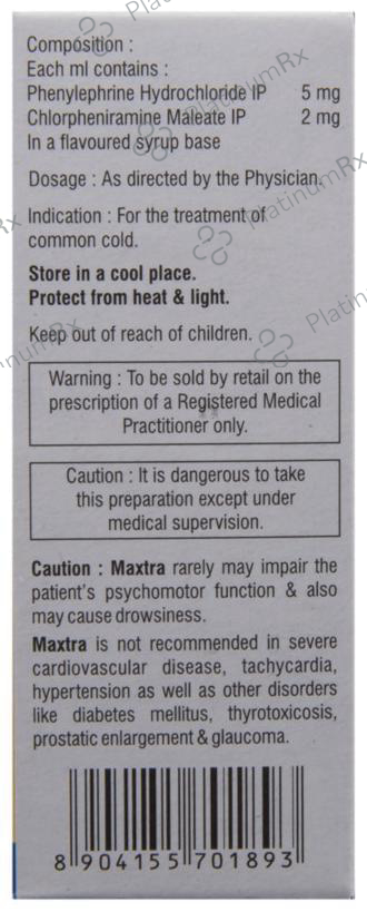 Maxtra 2/5mg Oral Drops 15ml