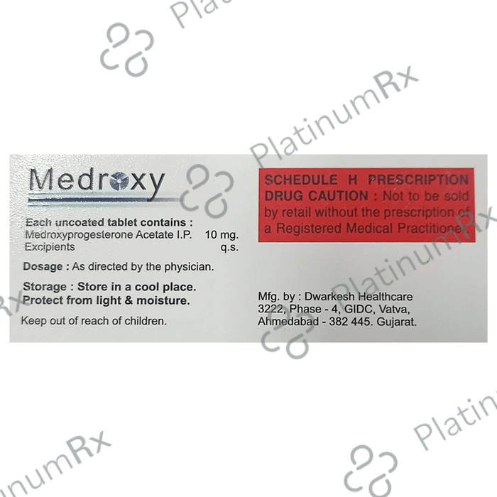 Medroxy 10mg Tablet