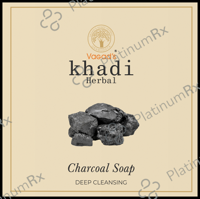 Vagad's Khadi Herbal Charcoal Soap
