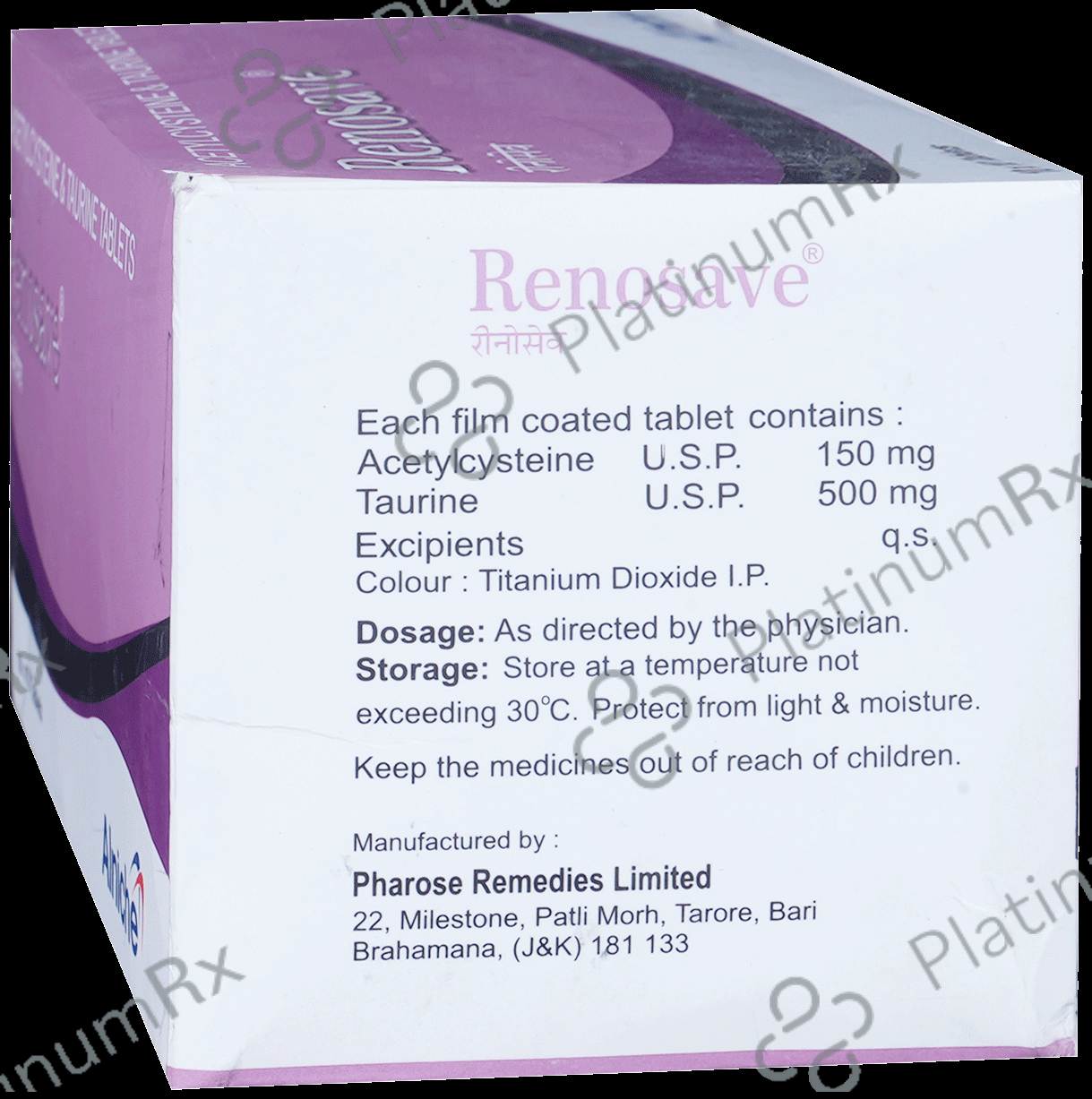 Renosave 150/500mg Tablet 10s