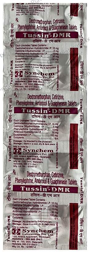 Tussin Dmr Tablet 10s