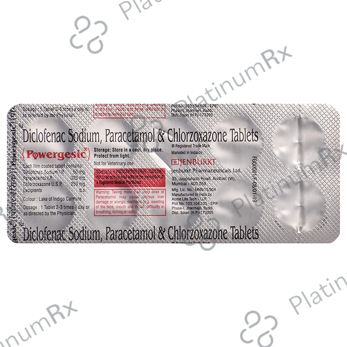 Powergesic Tablet 10s