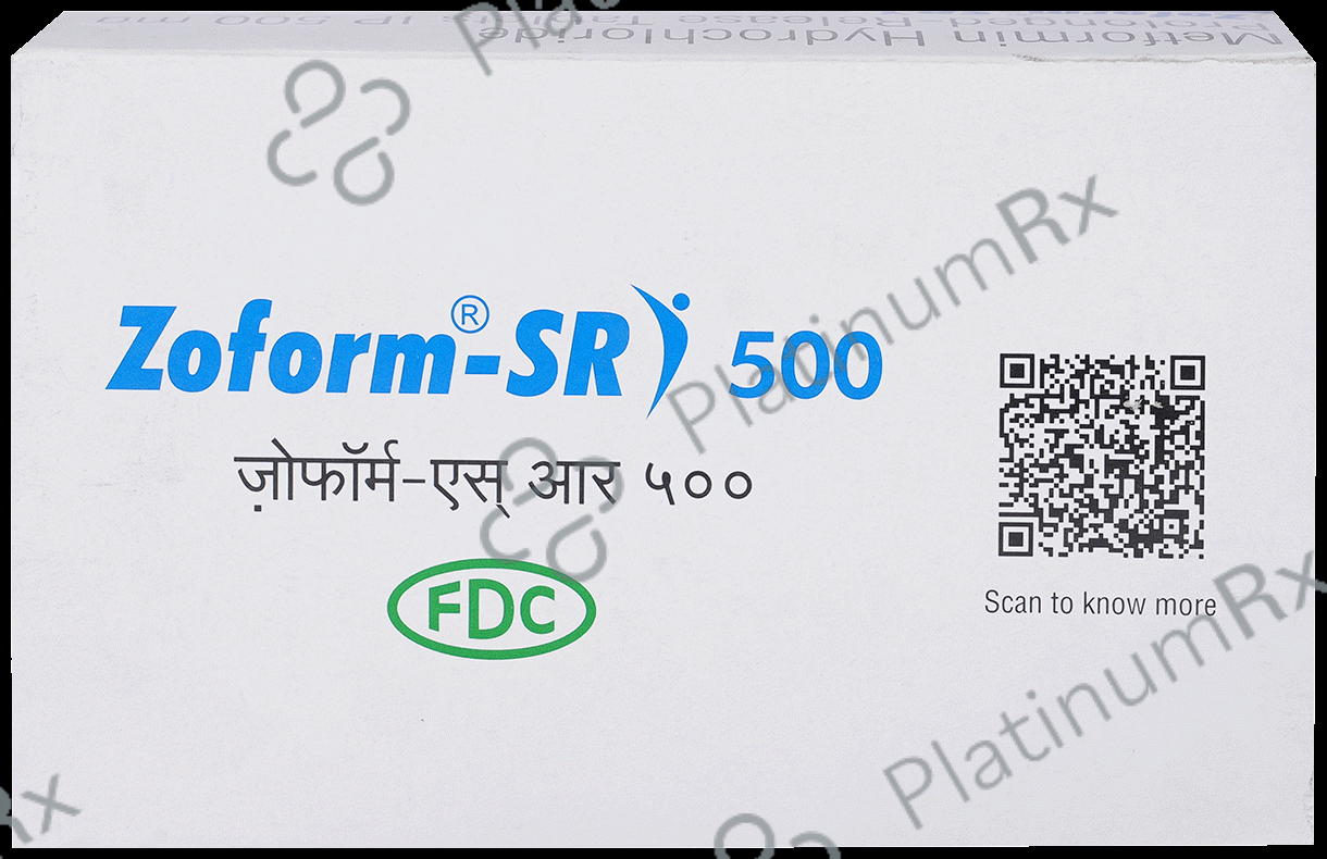 Zoform SR 500mg Tablet 10s