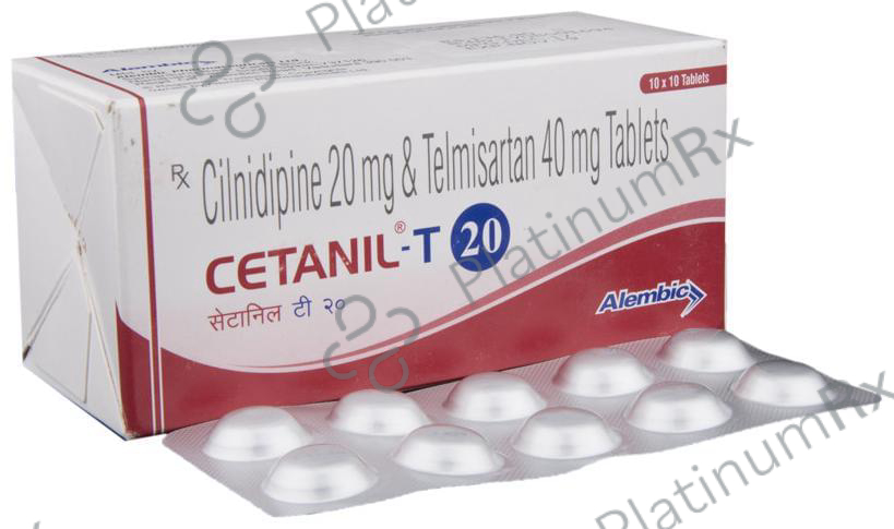 Cetanil T 20/40mg Tablet 10s