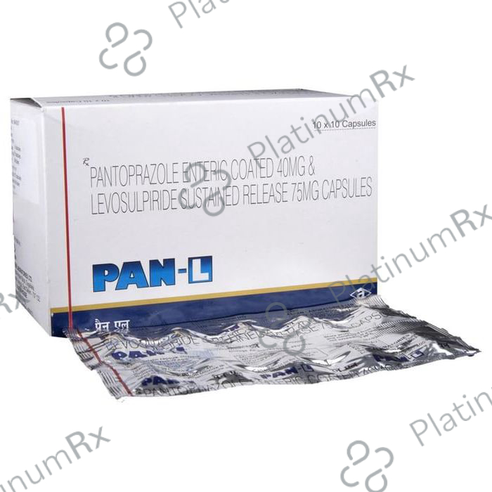 Pan L Capsule 75/40mg Capsule SR 10s