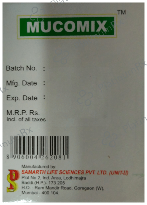 Mucomix Injection 2 Injection
