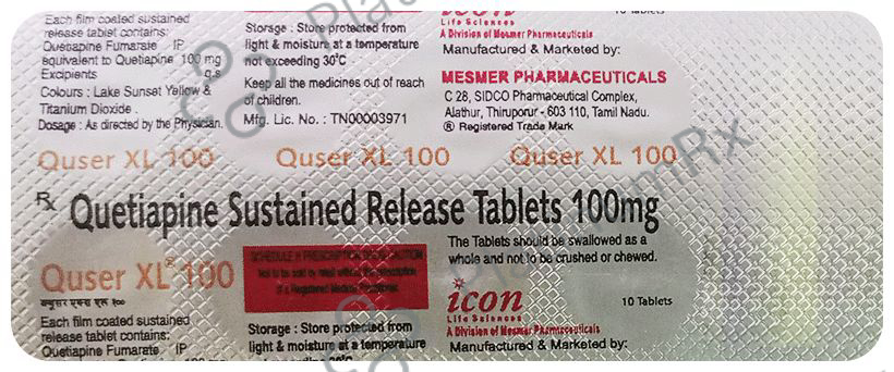Quser XL 100mg Tablet 10s