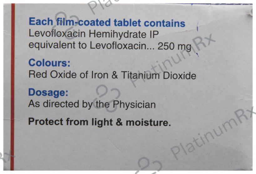 Levoflox 250mg Tablet 10s