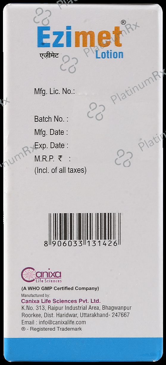 Ezimet 0.1% Lotion 20ml
