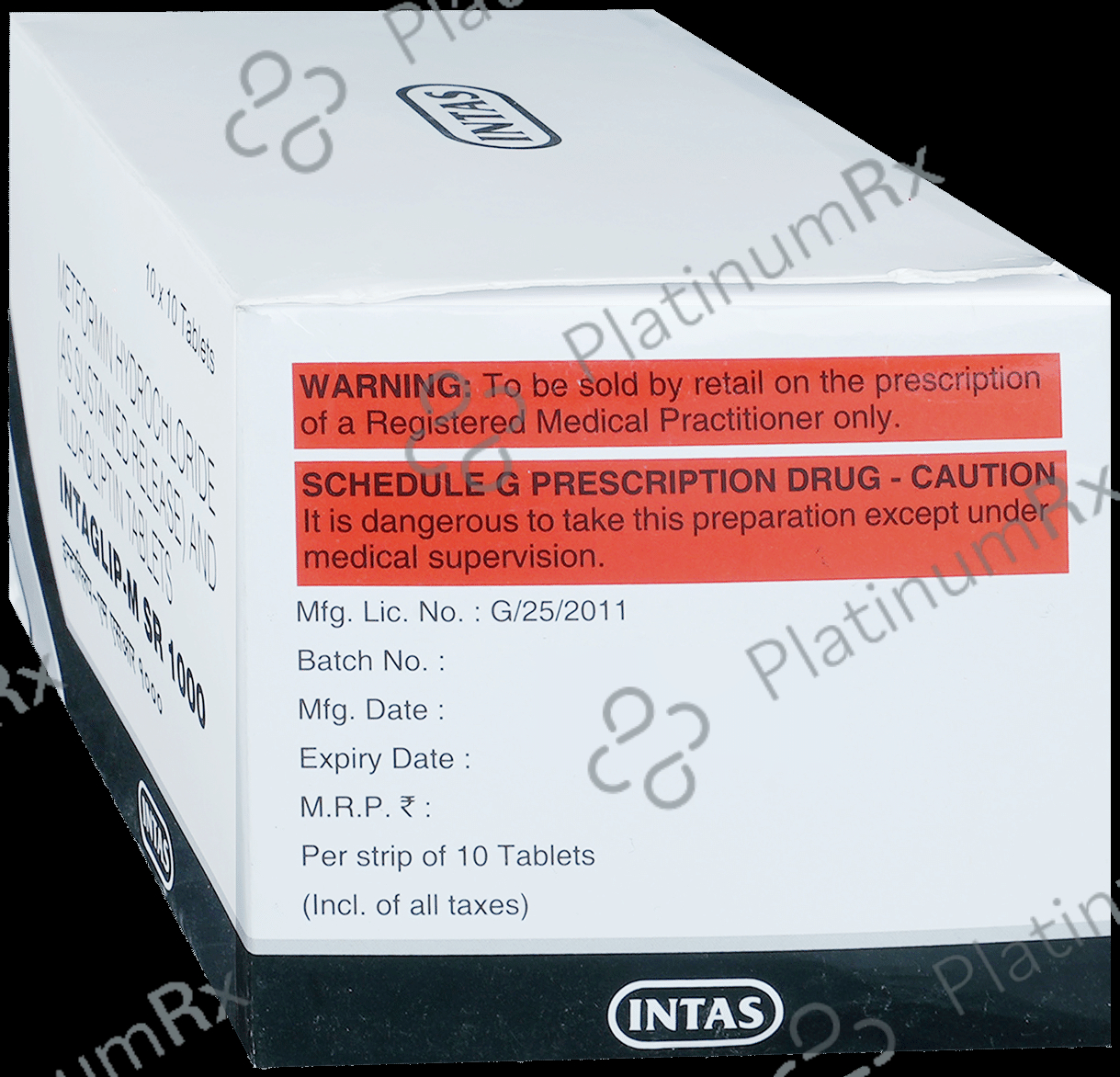 Intaglip-M SR 1000 Tablet