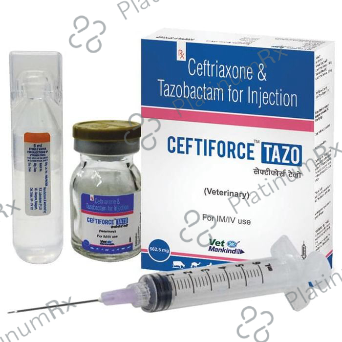 Ceftiforce Tazo Injection