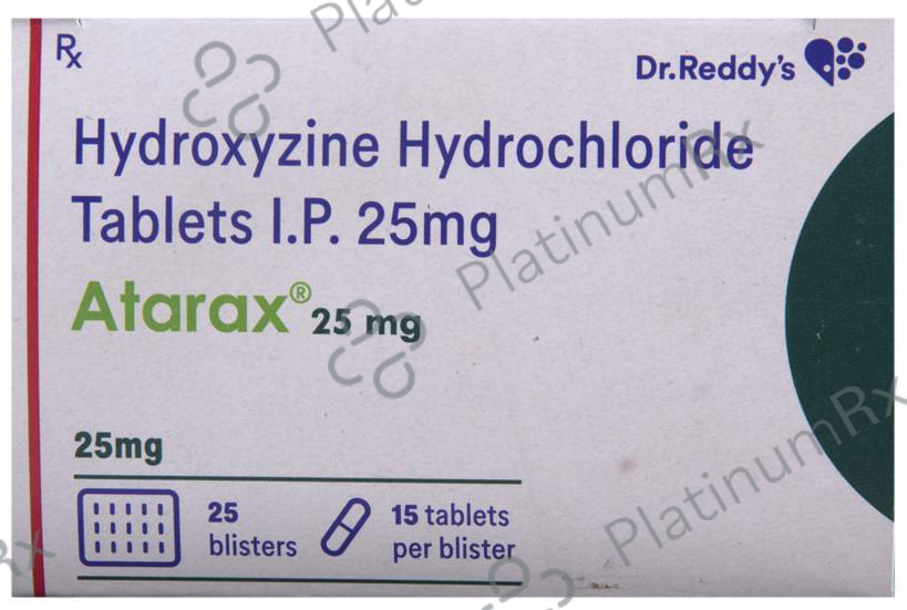 Atarax 25mg Tablet 15s