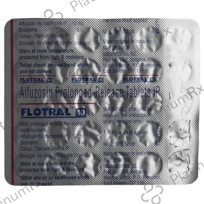 Flotral PR 10mg Tablet 30s