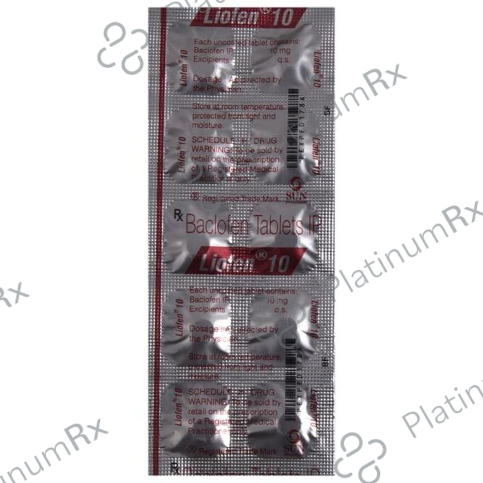 Liofen 10mg Tablet 10s