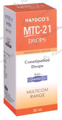 Hapdco MTC-21 Constipation Drop