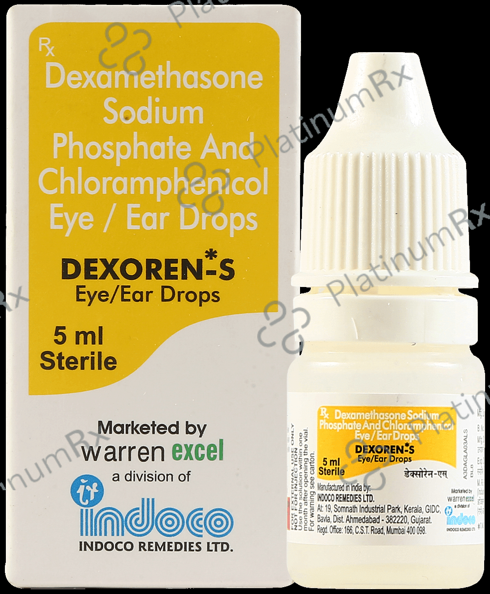 Dexoren S Eye/Ear Drops 5ml