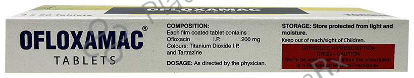 Ofloxamac 200mg Tablet