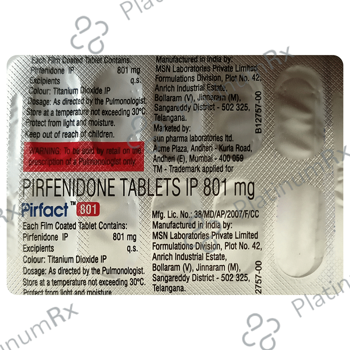 Pirfact 801 Tablet