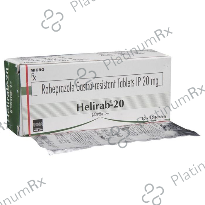Helirab 20mg Tablet 10s