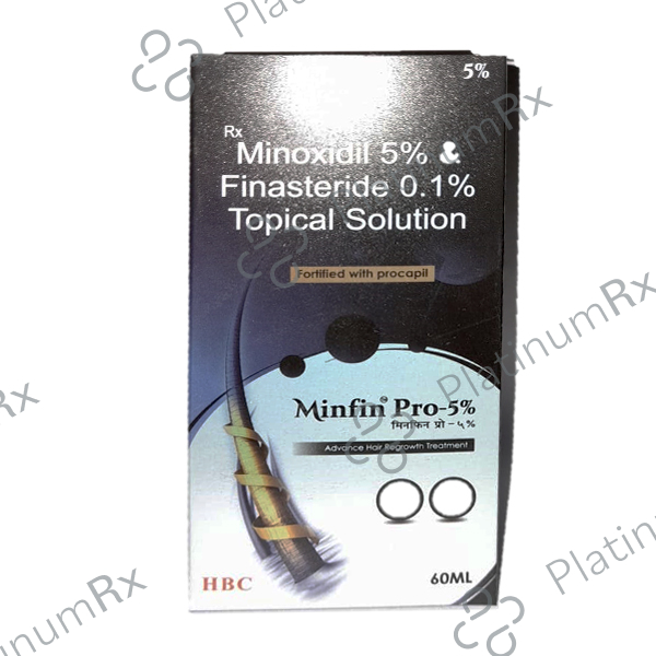 Minfin Pro 5% Solution 60ml