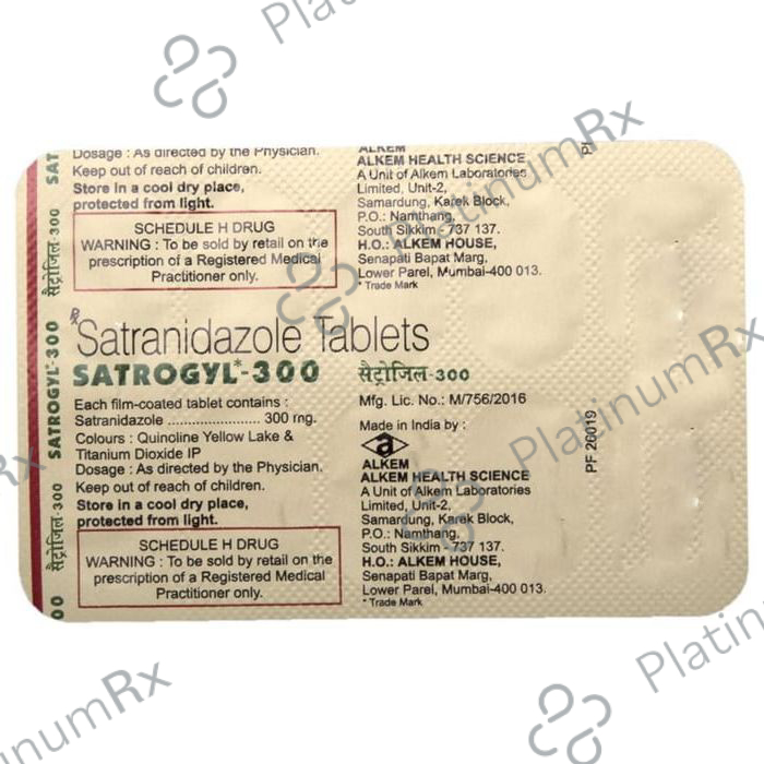 Satrogyl 300mg Tablet 10s