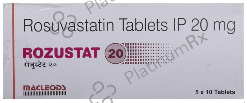 Rozustat 20 Tablet 10 Tablet