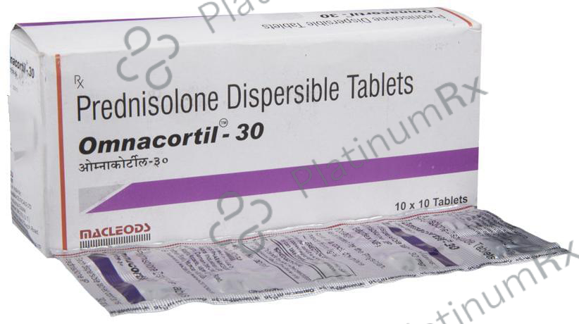 Omnacortil 30mg Tablet DT 10s