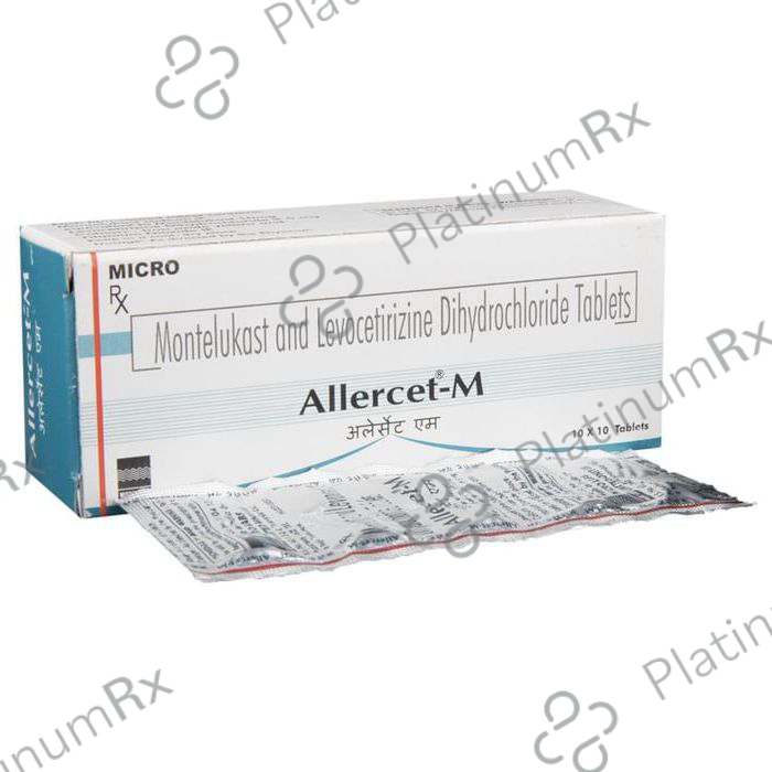 Allercet M 5/10mg Tablet 10s