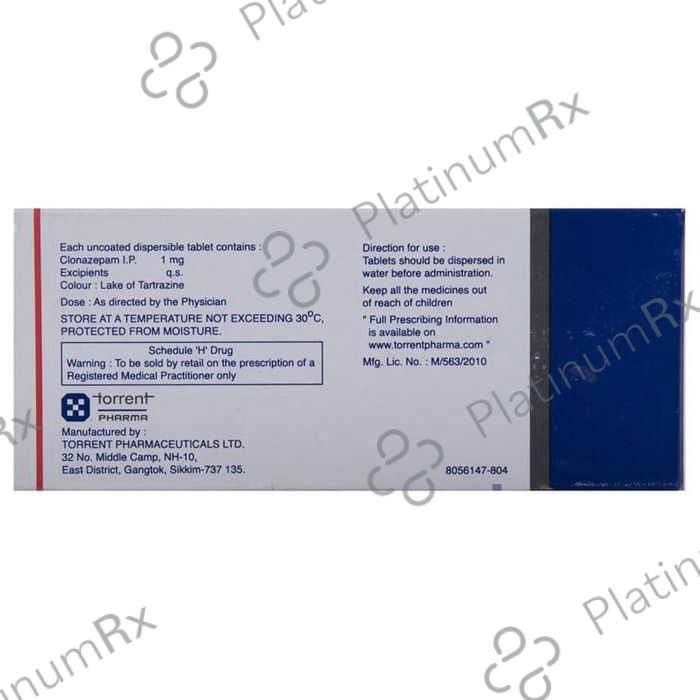 Clonotril 1 Tablet