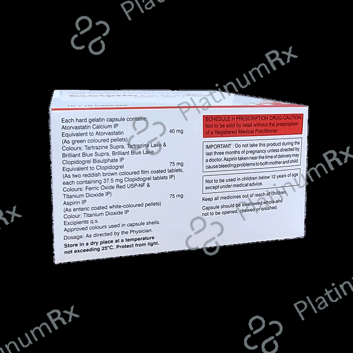 Ecosprin Gold 40/75/75mg Capsule 15s