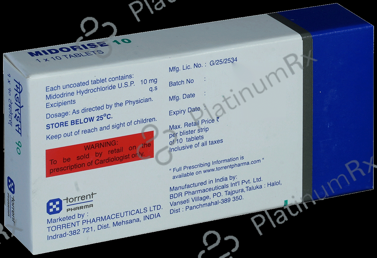 Midorise 10mg Tablet 10s