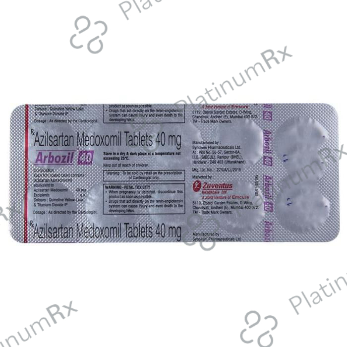 Arbozil 40 Tablet