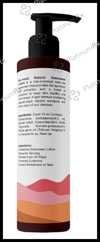 Re-Enact Sunscreen Lotion