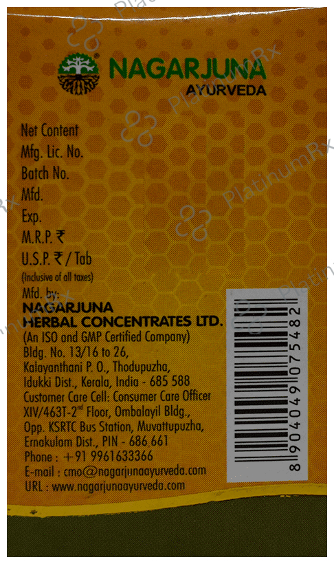 Nagarjuna Ayurveda Rheumat Gold Tablet