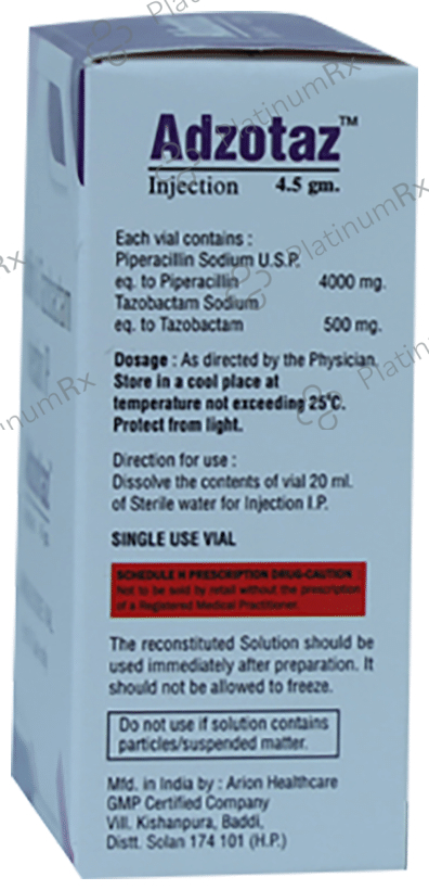 Adzotaz 4.5gm Injection