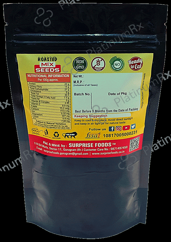Surprise Foods Mix Seeds Roasted Salted