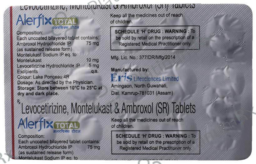 Alerfix Total Tablet SR 15s
