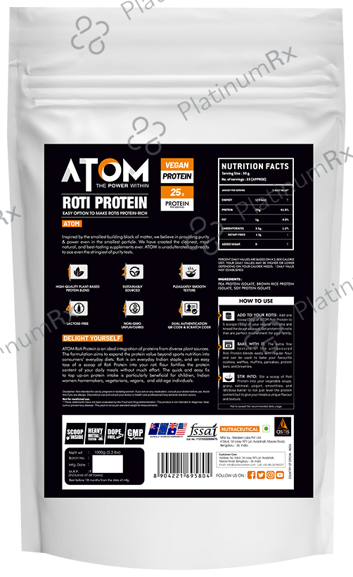 AS-IT-IS Nutrition Atom Roti Protein