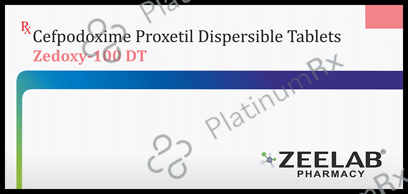 Zedoxy 100 DT Tablet