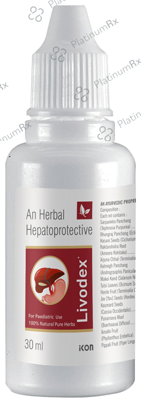 Livodex An Herbal Hepatoprotective Drop (30ml Each) 1 Bottle
