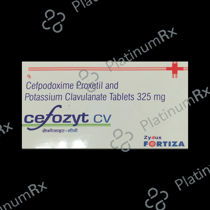Cefozyt CV 200/125mg Tablet 10s