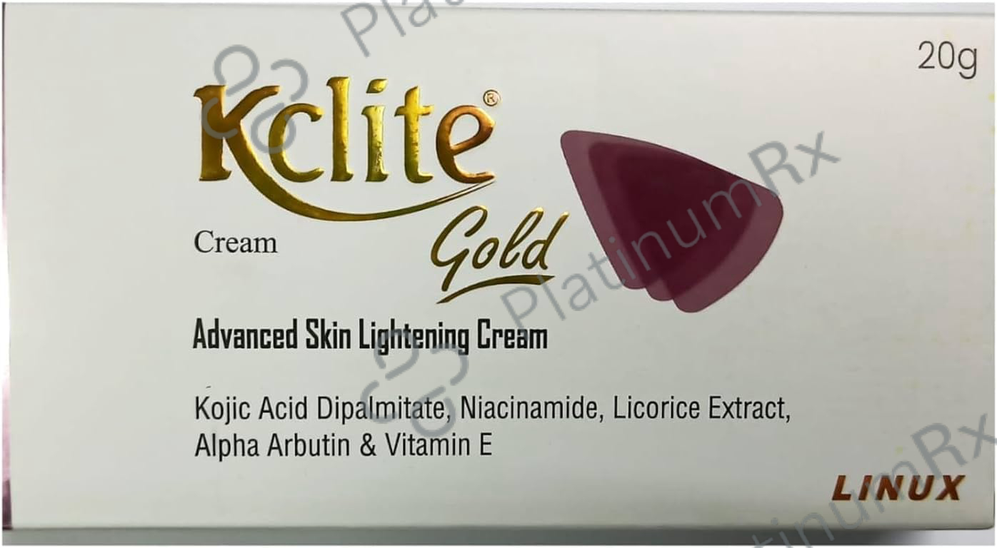 Kc Lite Gold Cream 20gm