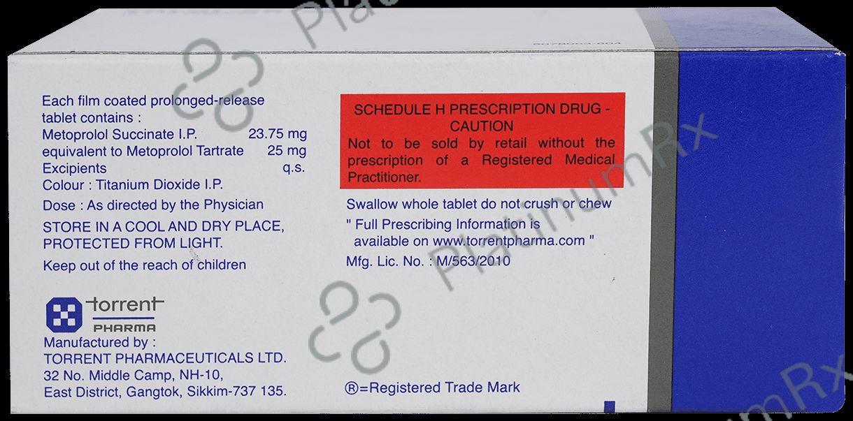 Tolol XR 25 Tablet PR 10s