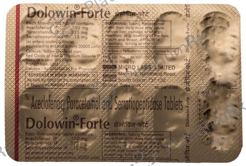 Dolowin Forte Tablet