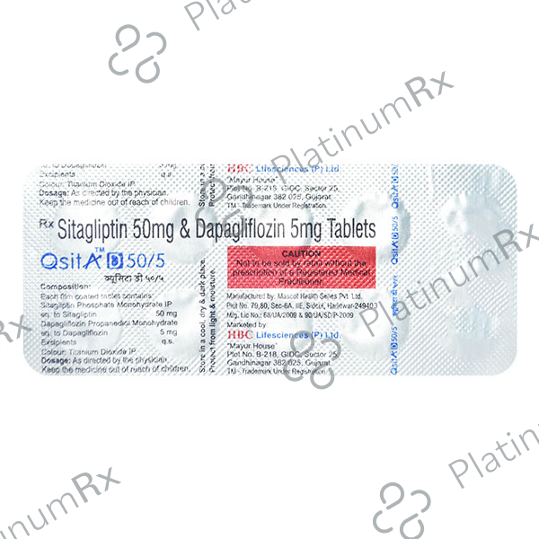 Qsita D 5/50mg Tablet 10s