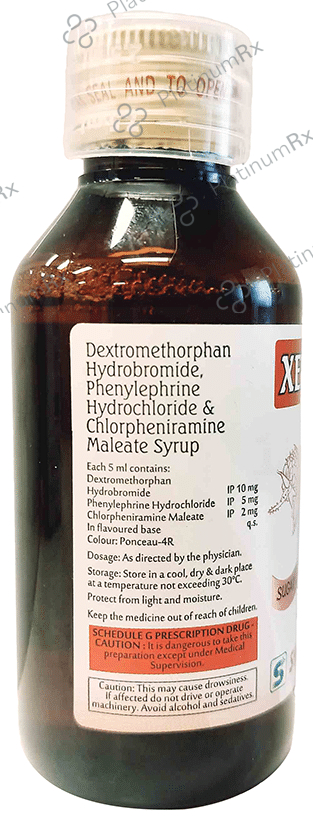 Xenocof-DX Syrup Sugar Free