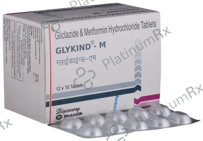 Glykind M 80/500mg Tablet 10s