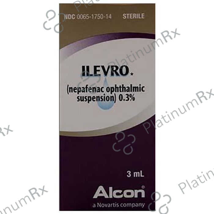 Ilevro 0.3% Ophthalmic Suspension 3ml